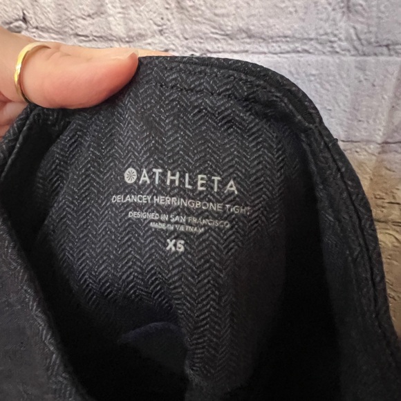 Athleta Size XS Delaney Herringbone Tight - Picture 9 of 10
